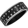 Decoder Ring Pig Pen Cipher Black Size 8