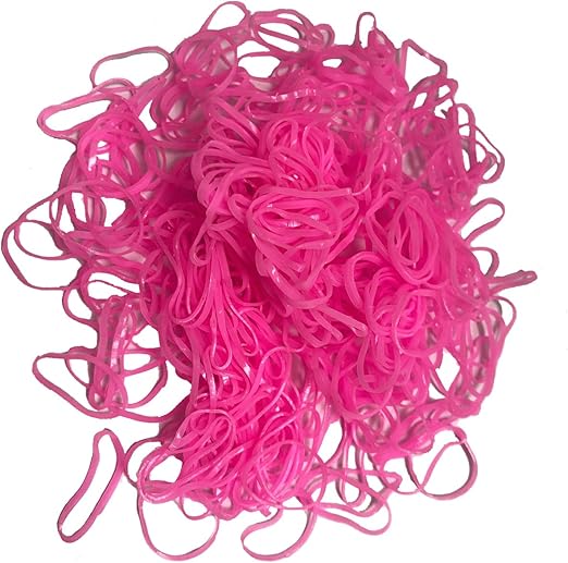 250 Mini Small Hair Bands Elastic Hair Braiding Bands Dreads Cornrows