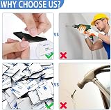 SOPSTUO Double Sided Sticky Pads 60 Pcs Heavy Duty Foam Pads 3 Sizes view 3