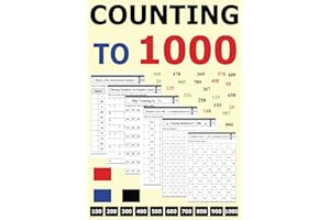 Counting to 1000: Tracing, Learn to Count (Forwards & Backwards), Skip Sequences, and Number Comparisons