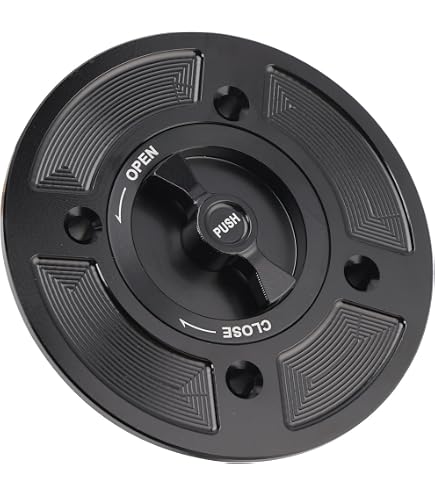 Amazon.com: MAD HORNETS Quick Release Keyless Fuel Gas Cap 112mm