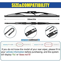 GSPSCN 13" Rear Wiper for Ford Explorer