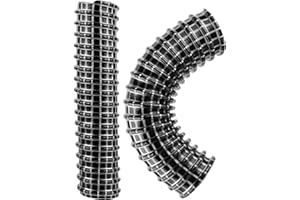 KeeTidy Vacuum Replacement Parts Compatible with Shark Rocket Vacuum Cleaner Models HV300, HV302, HV320, HV321, Lower Nozzle Rocket Hose Replacement, 6" x 1.25" ID (2 Pack)