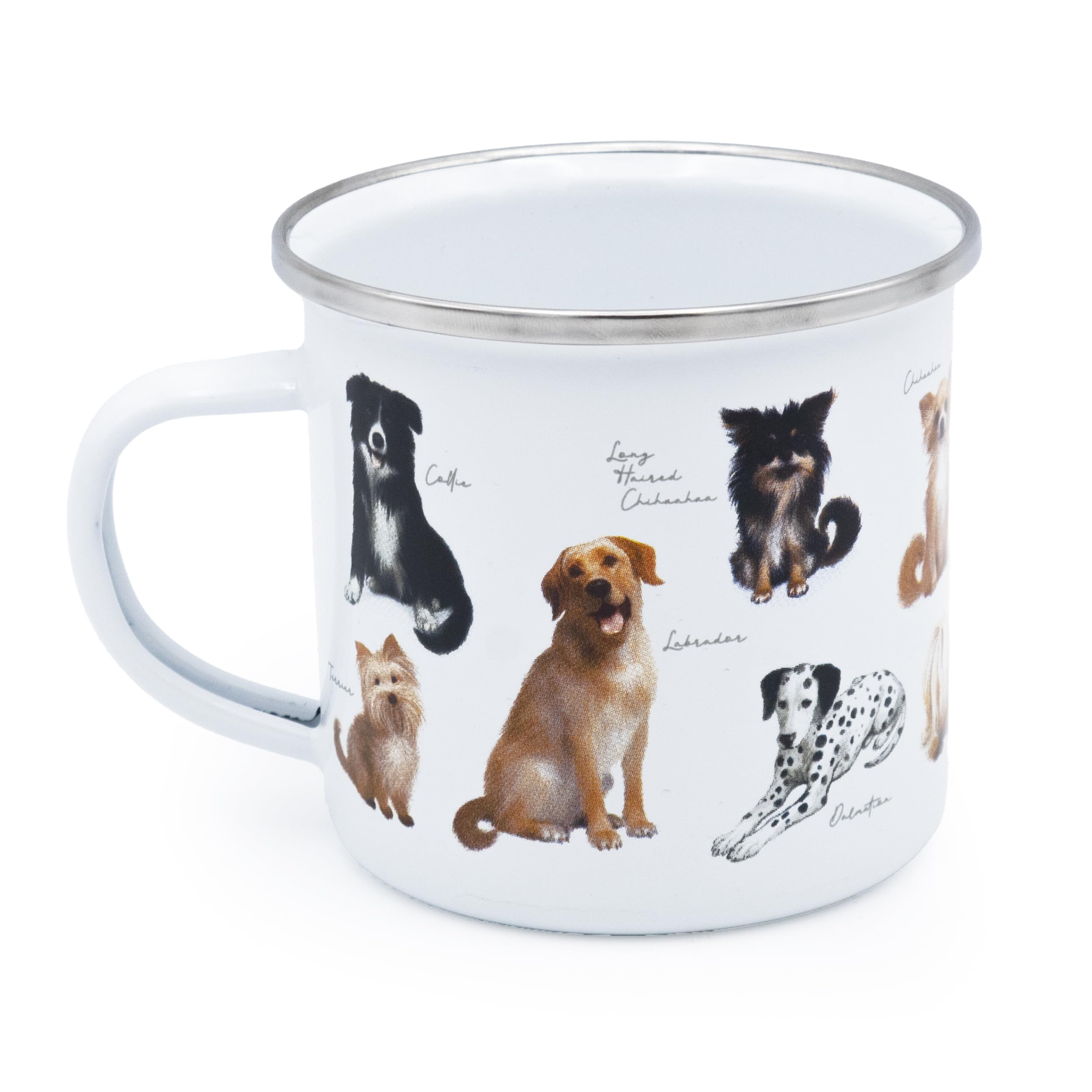 Patricia MacCarthy Popular Dog Breeds Enamel Mug