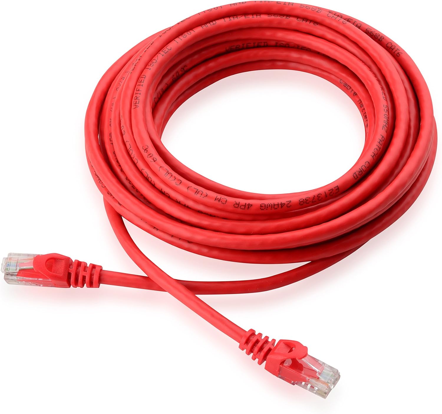 Cable Matters Snagless Cat6 Ethernet Cable (Cat6 Cable, Cat 6 Cable) in Black 25 ft: Computers & Accessories
