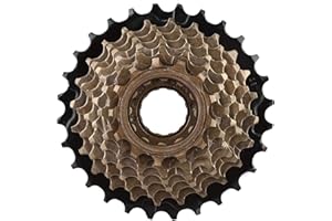 EVTSCAN 8 Speed Bicycle Freewheel Cassette Sprocket Mountain Bike Replacement Accessory Aluminium Alloy Smooth Operation 13T-