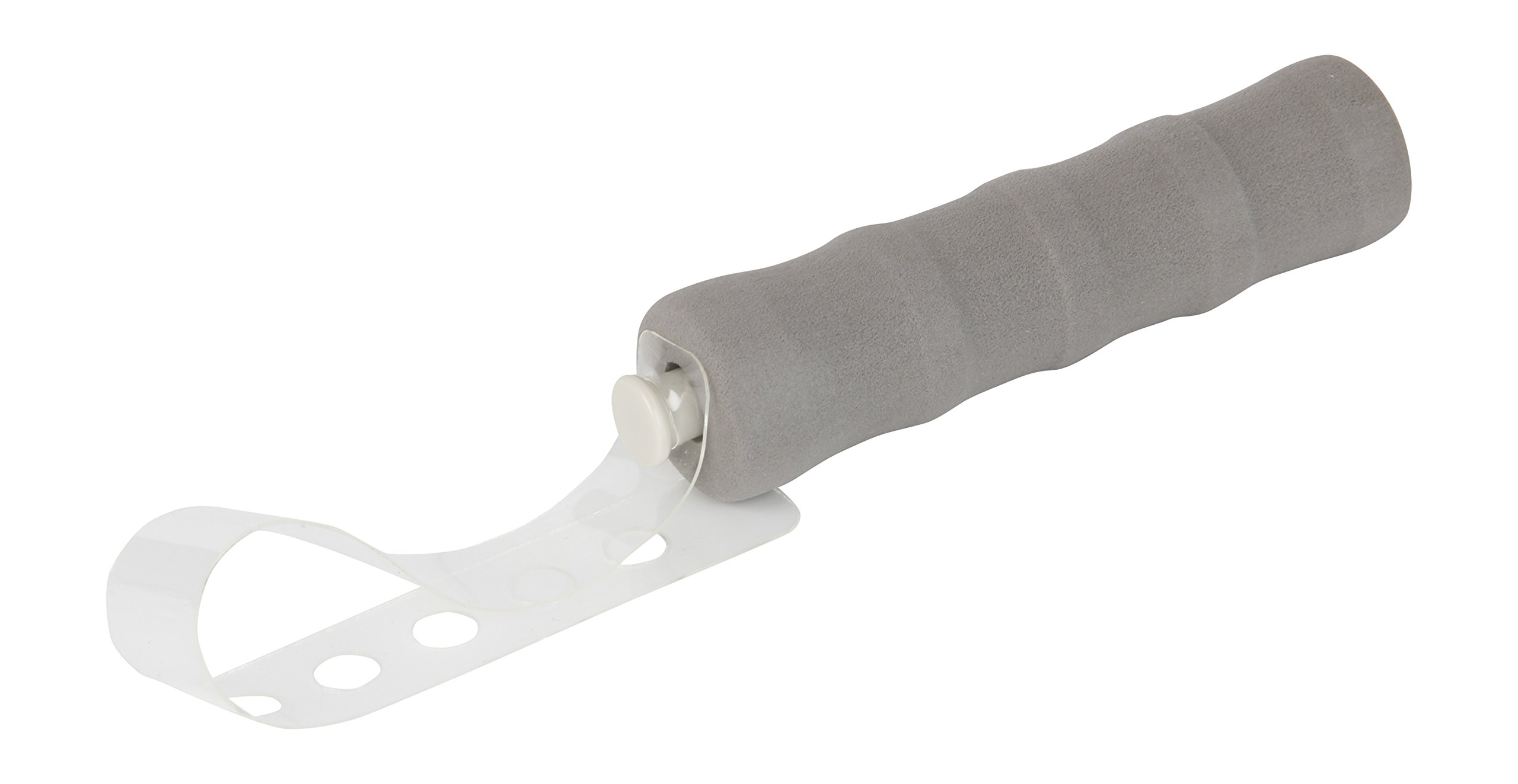 Homecraft Kings Double Ended Handle with Strap, Lightweight (Eligible for VAT Relief in the UK) Multi-Use Cutlery Holder for Two Utensils, One Handed Use, Amputee, Disabled, Handicapped, Stroke