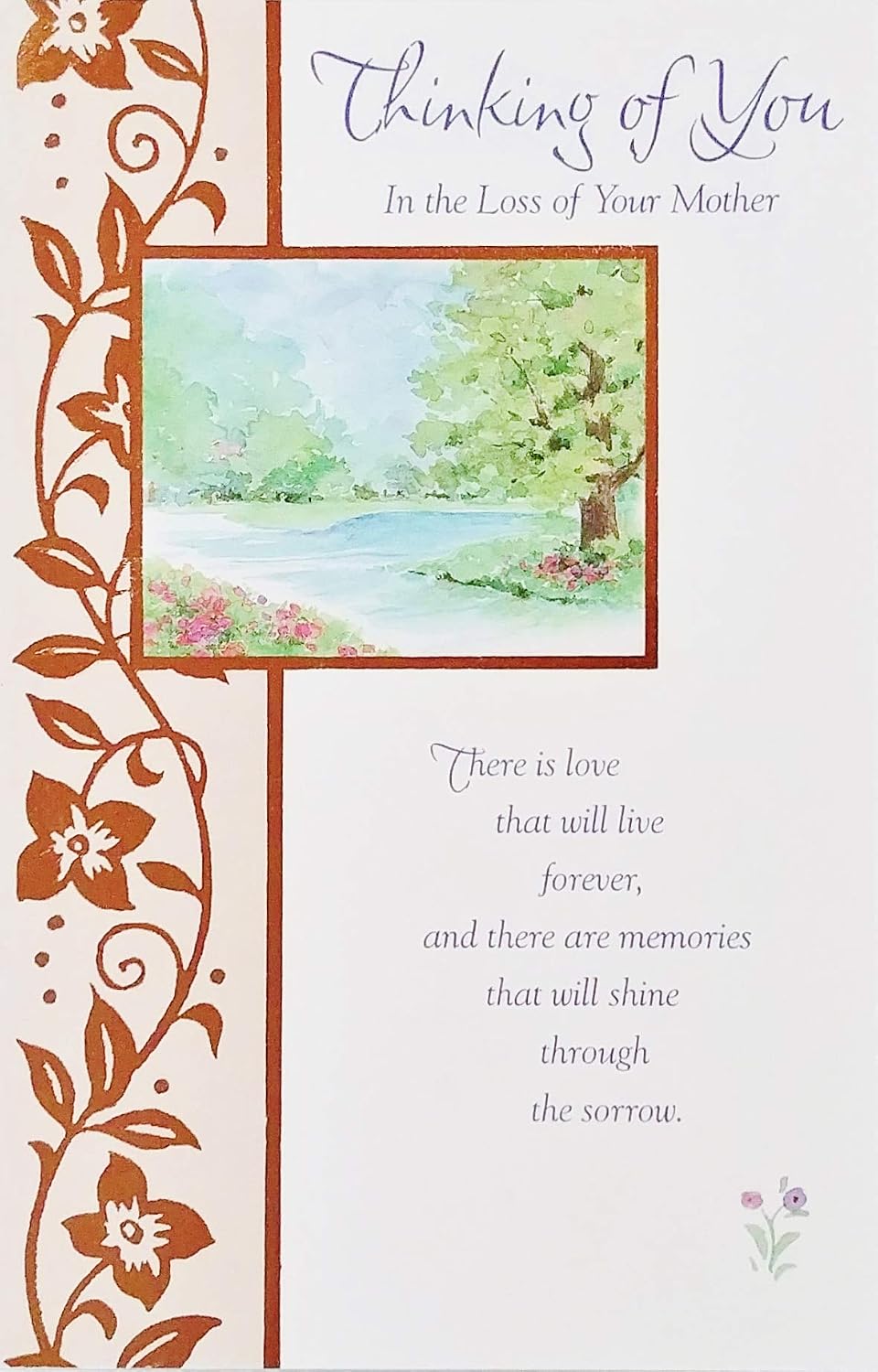 Amazon Thinking Of You In The Loss Of Your Mother With Deepest
