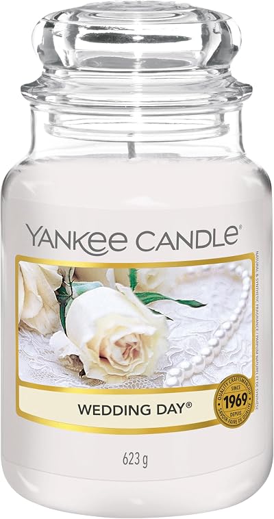 Yankee Candle Wedding Day Large Jar Candle 150 Hour Burn Time