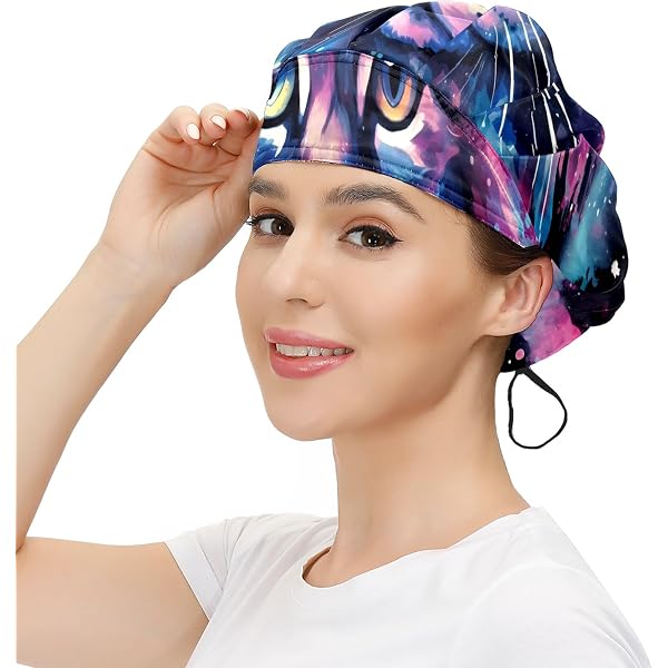 thumbnail image 2 of MUKJHOI Adjustable Working Caps - Elastic Tie Back Hats With Sweatband For Men & Women 2 of 9