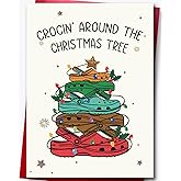 Fwnrmd Funny Christmas Card Women Men, Cheeky Xmas Card for Husband Wife Boyfriend Girlfriend Mom Dad, Christmas Decorations