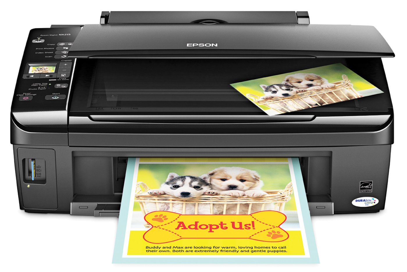 Amazon.com: Epson Stylus NX215 Color Inkjet All-in-One Printer  (C11CA47231): Electronics