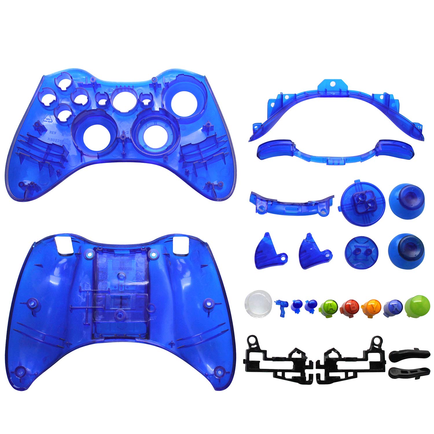 OSTENT Replacement Case Shell & Buttons Kit for