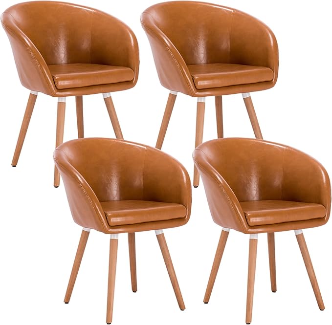 WOLTU® 4er Set Esszimmerstühle Stuhlgruppe Küchenstühle