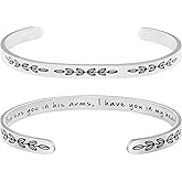 𝐌𝐞𝐦𝐨𝐫𝐢𝐚𝐥 𝐁𝐫𝐚𝐜𝐞𝐥𝐞𝐭 for Women In Memory of Jewelry Gift Sympathy Remembering Loss of One You Loved Cuff Bracelets