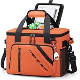 Maelstrom 30 Can Collapsible Soft Cooler Bag with Quick Access Opening | 5-layer Insulation,16h Cold, Leakproof, Waterproof, Multiple Pockets, Bottle Opener, Portable for Beach, Camping, Picnics