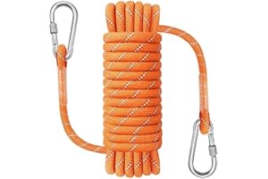 NorthPada 8/10/12mm x 5/10/20/30meter Static Rope Climbing Rope Marine Rope Anchor Rope Boat Rope Rappelling Rope Float Rope Tree Swing Rope Reflective
