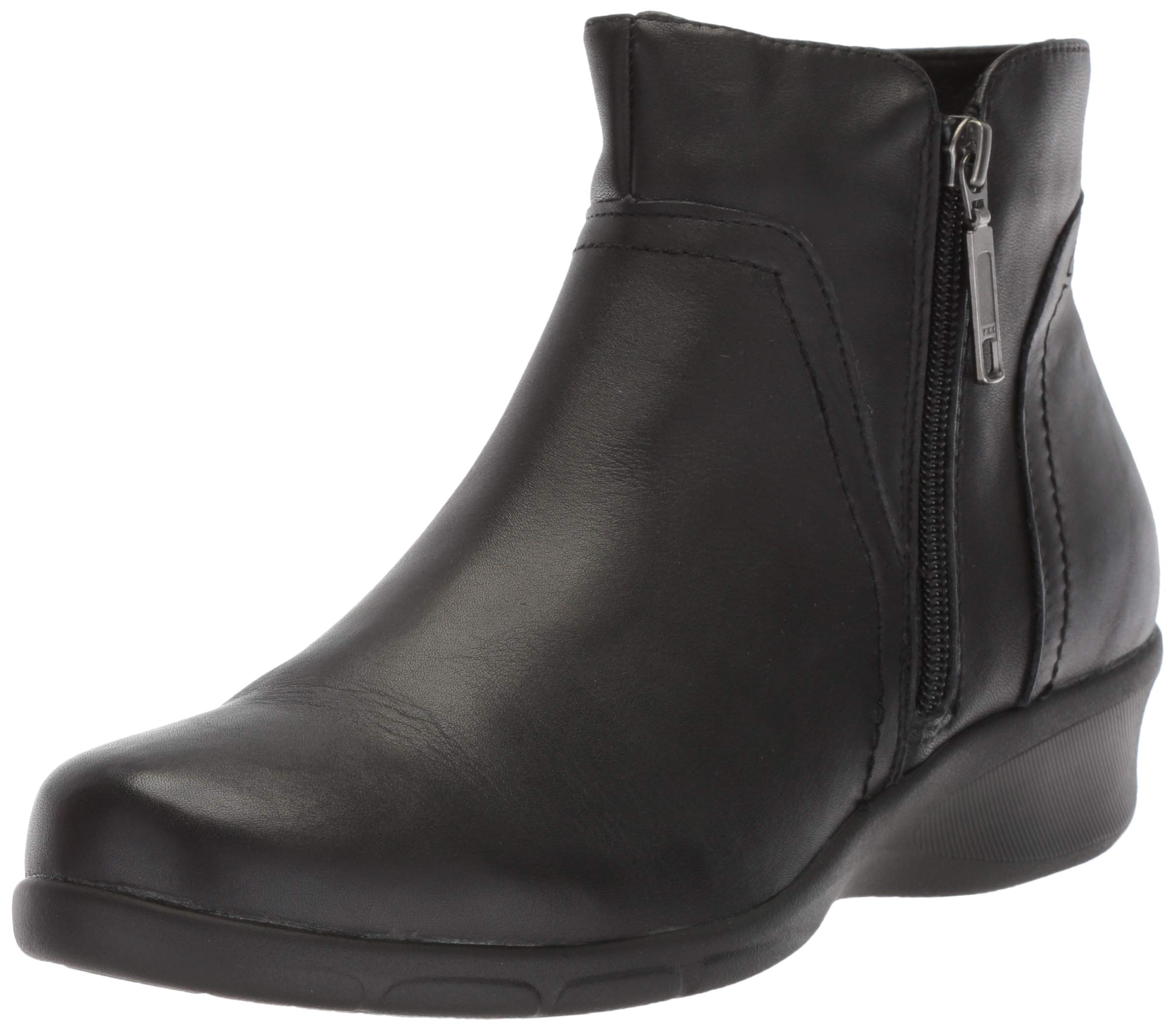 Propét womens Waverly Ankle Boot, Black, 6.5 Wide US