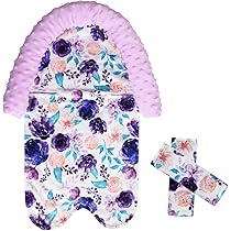 Purple Seat Cushion SWESEN Baby Carseat Head Body Support