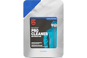 GEAR AID Revivex Pro Cleaner Wash for Technical Fabrics, GORE-TEX Jackets, Tents, and Outdoor Waterproof-Breathable Gear, 10 