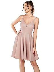 Ever-Pretty Women's Summer Dresses Glitter V Neck