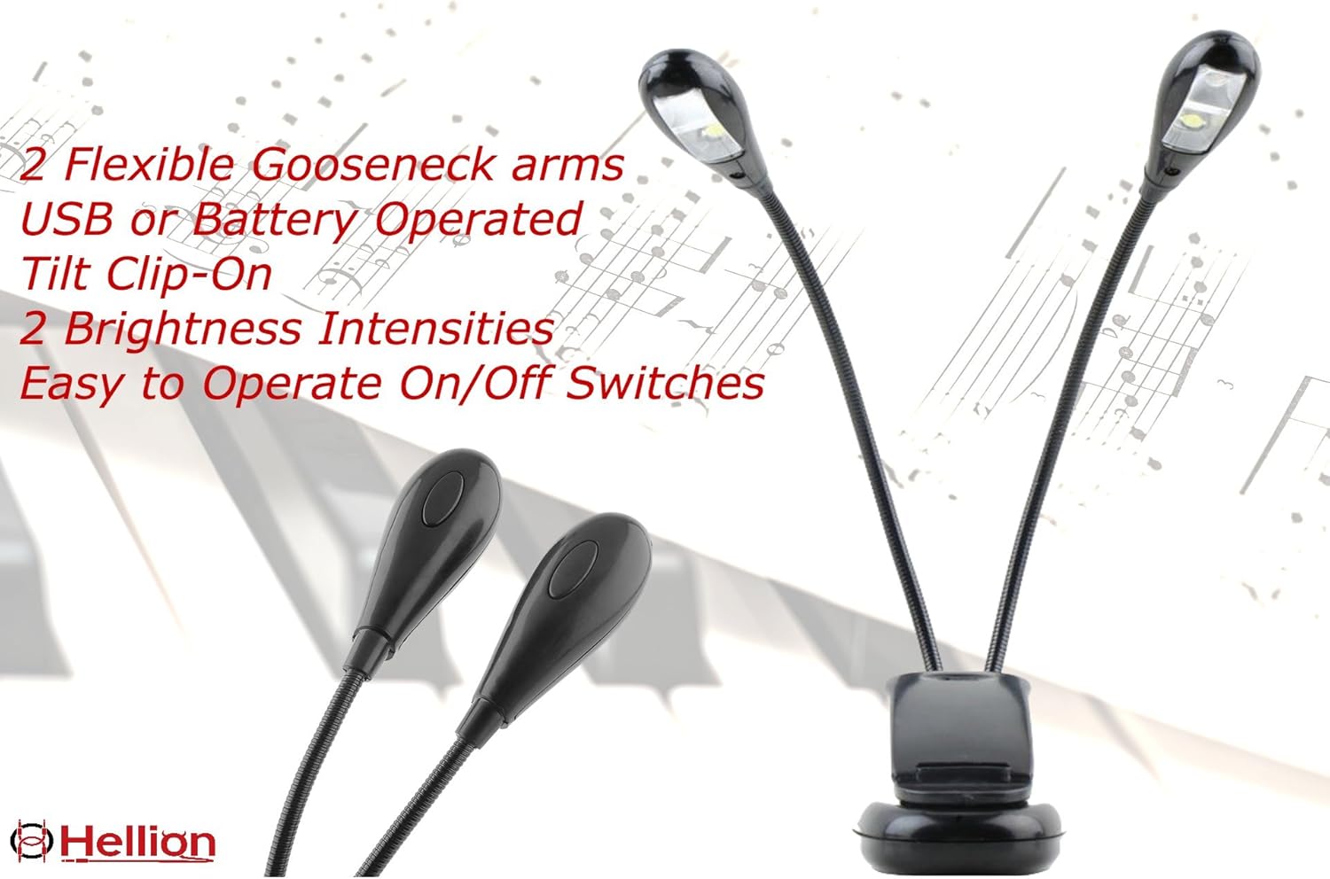 light that clips onto bed