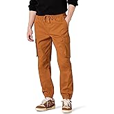 Amazon Essentials Men's Drawstring-Waist Regular-Fit Cargo Jogger