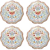 Juliska Sofia Side/Cocktail Plate Set/4 - Multi