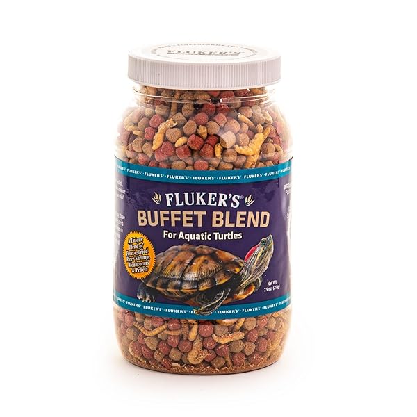FLUKER’S BUFFET BLEND AQUATIC FORMULA, TURTLE FOOD WITH...