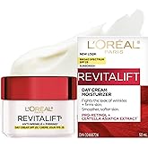 L'Oréal Paris SPF 25 Moisturizer for Face with Pro-Retinol & Centella, Face Cream Fights the Look of Wrinkles, Firms Skin & T