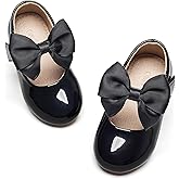 Otter MOMO Toddler Little Girls Princess Shoes Mary Jane Ballerina Flats Flower Girl Dress Shoes