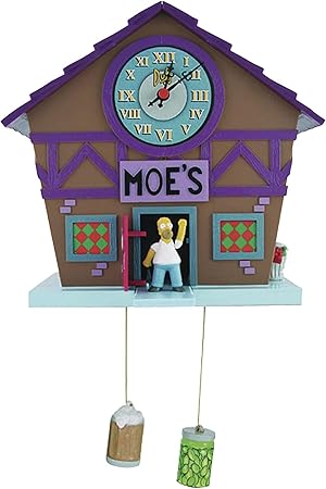 The Simpsons Wanduhr Homer Kuckucks Uhr Woohoo Material Kunststoff Amazon De Kuche Haushalt Wohnen