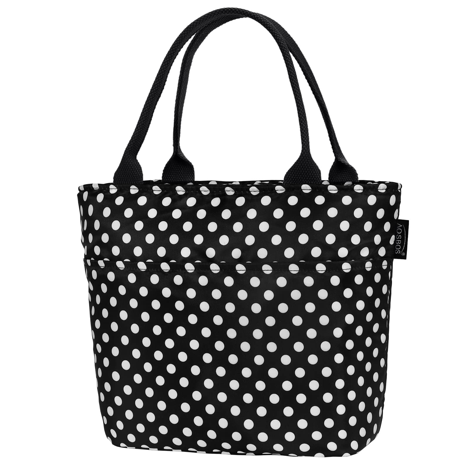 Aosbos 10L Insulated Lunch Bags for Women Adults Work, Leak-Proof Portable Soft Lunchbox Cool Bag, Thermal Cooler Tote Handbag for Ladies Office School Picnic Travel