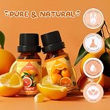 SALKING Citrus Burst Essential Oils Set 6 Aromatic Oils Sweet Orange Bergamot view 6