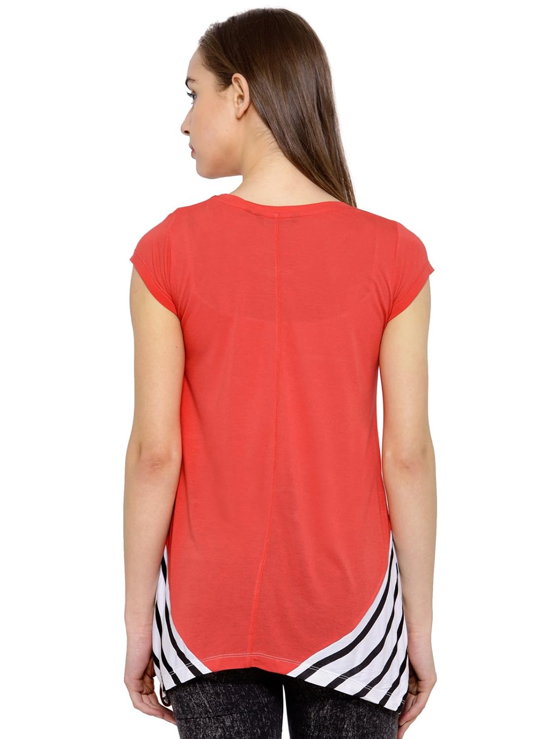 unshackled women's solid t-shirt