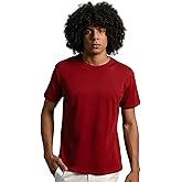 ayaecofashion Men's Organic Pima Cotton T-Shirt | Maroon/XXL
