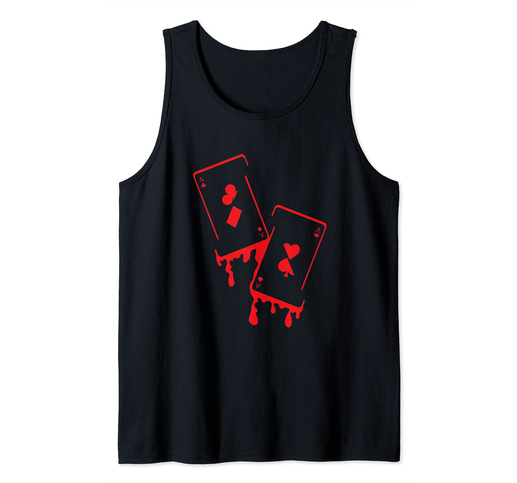 Melting Cards I Poker Player I Poker Cards I Poker Tank Top