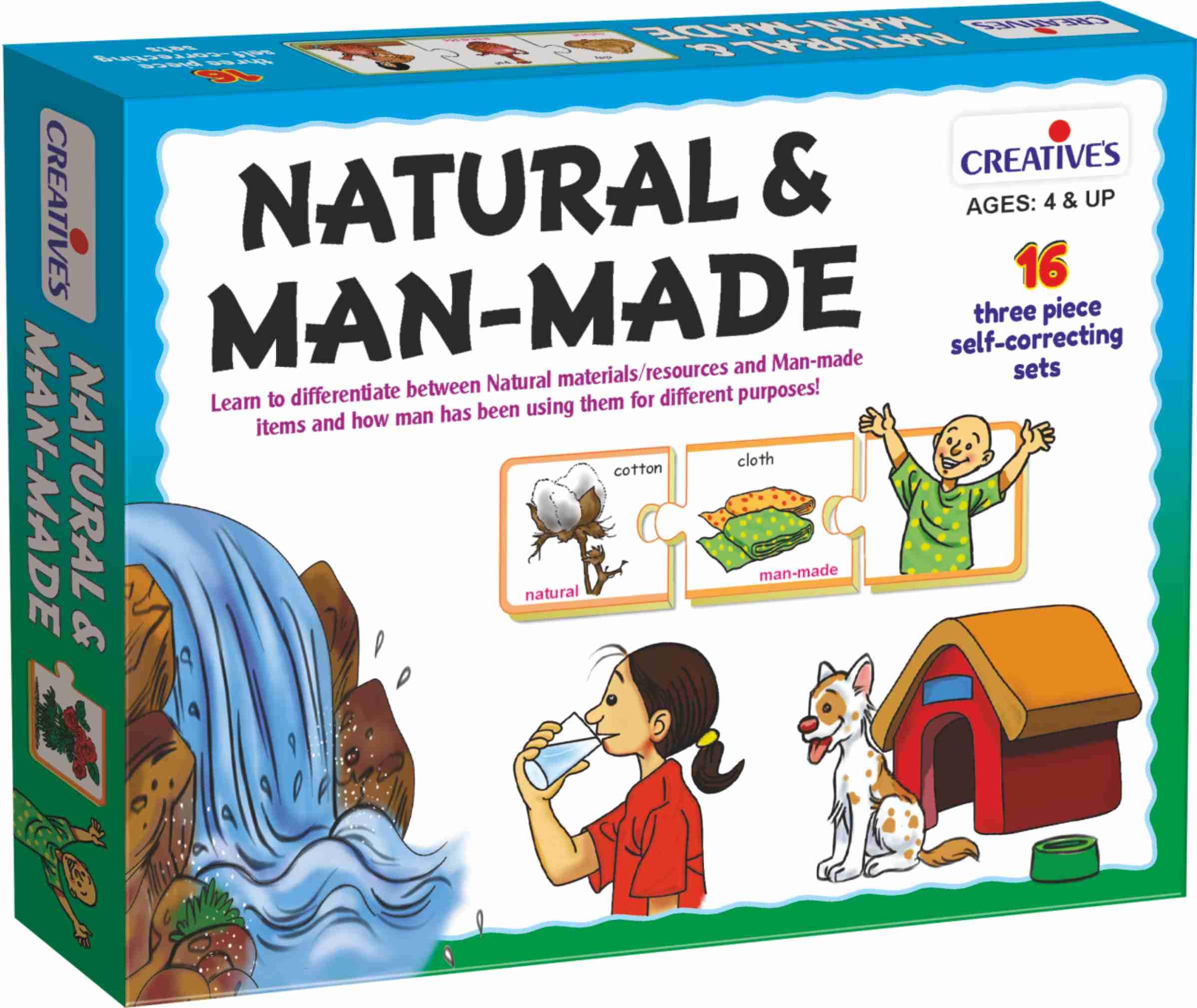 Creative Educational 0246 "Natural and Man Made Game