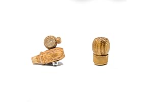 RED HEAD BARRELS Small Oak Barrel Replacement Wooden Spigot (1/2") & Bung (5/8")