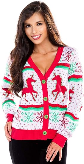 White christmas cardigan Clearance