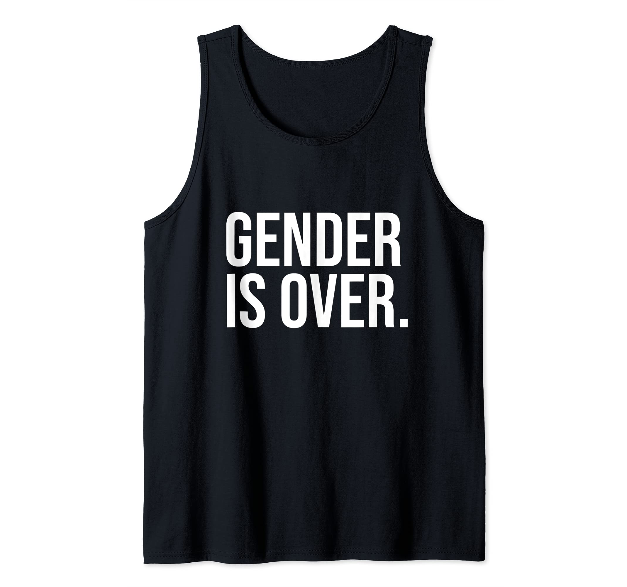 Gender Is Over Queer Spectrum Acceptance Non-Binary Tank Top