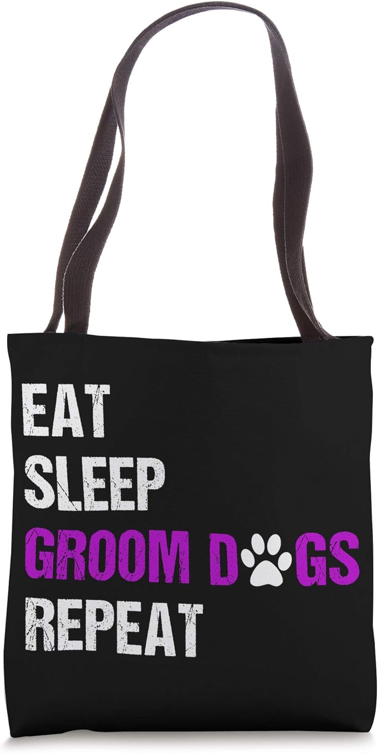 Dog Groomer Bag Dog Grooming Gift Dog Salon Gift Tote Bag