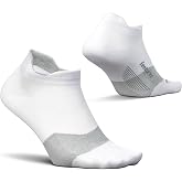 Feetures Elite Ultra Light No Show Tab Ankle Sock | No-Show Tab Running Socks for Men and Women with Targeted Arch Compression, Ultra Light Cushion and Moisture-Wicking Comfort