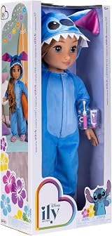 Disney ILY 4EVER Stitch 45cm Doll Jakks Pacific Blue Onesie Accessories view 4