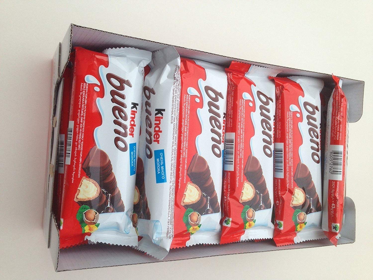 Kinder Bueno Ferrero Kinder Chocolates Box of 30 Pc Buy Online in