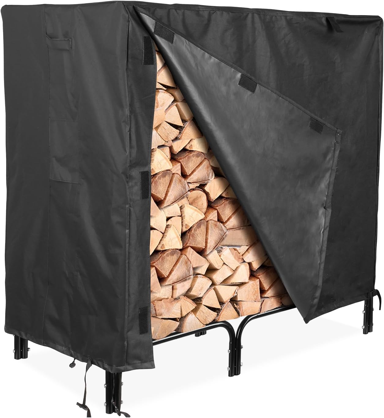 Amazon Com Femor Firewood Rack Cover 4 Feet 600d Heavy Duty