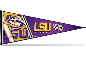 Rico Industries NCAA Primary 12" x 30" Felt Wall Décor Pennant - Great for Home/Bed Room/Man Cave Décor