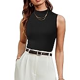 Arach&Cloz Womens Wool Blend Sweater Soft Turtleneck All-Season Casual Tank 2026