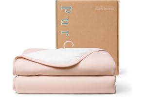 PurComfy Supersoft Baby Blanket, Premium Bamboo Viscose Baby Quilt, Hypoallergenic and Breathable, for Newborns, 33"×33"