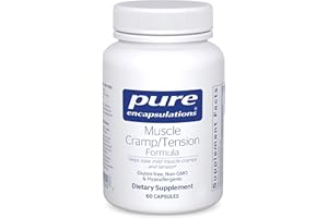 Pure Encapsulations Muscle Cramp/Tension Formula | Hypoallergenic Supplement to Reduce Occasional Muscle Cramps/Tension and Promote Relaxation | 60 Capsules